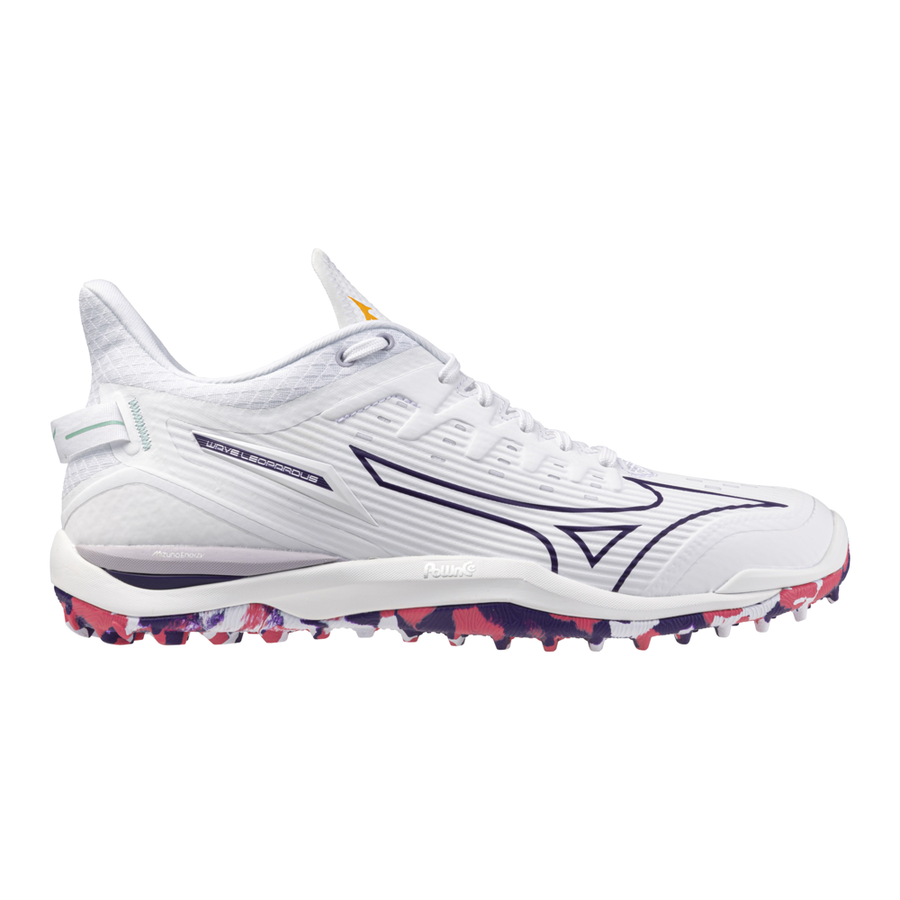 Mizuno WAVE LEOPARDUS White/VioletIndigo/CamelliaRos